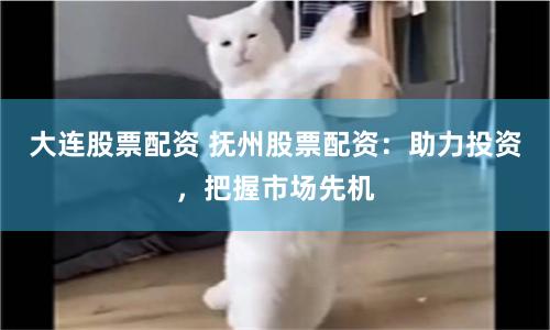 大连股票配资 抚州股票配资：助力投资，把握市场先机